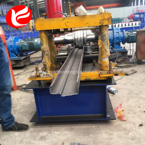 Window door guide rail roll former making machine